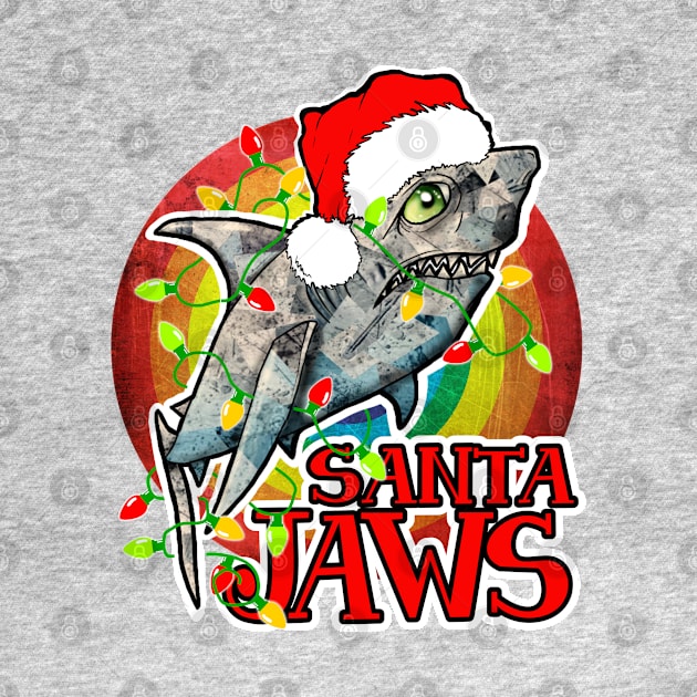 Santa Jaws Shark by Tezatoons